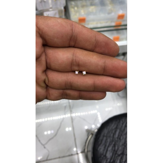 Dört Adet Gümüş Piercing